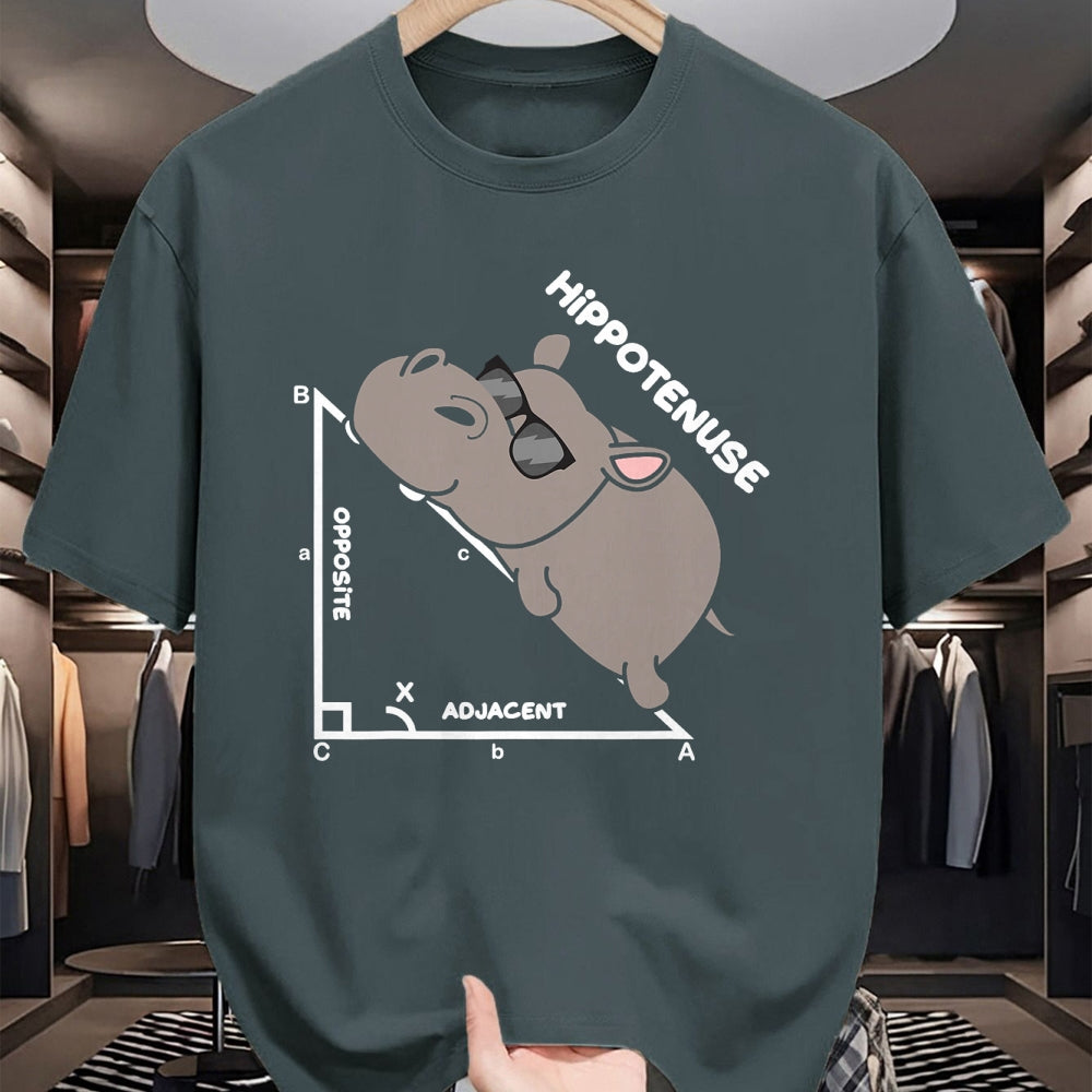 Best Teacher Shirt, Funny Teacher UnisexT-Shirt/Hoodie/Sweatshirt HLT00 - Funny Geometry Hypotenuse Math Mathematics Teacher T-Shirt