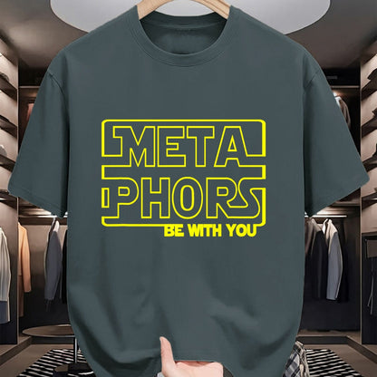Best Teacher Shirt, Funny Teacher UnisexT-Shirt/Hoodie/Sweatshirt HLT00 - Metaphors Be with You Funny English Teacher Shirts Tee T-Shirt