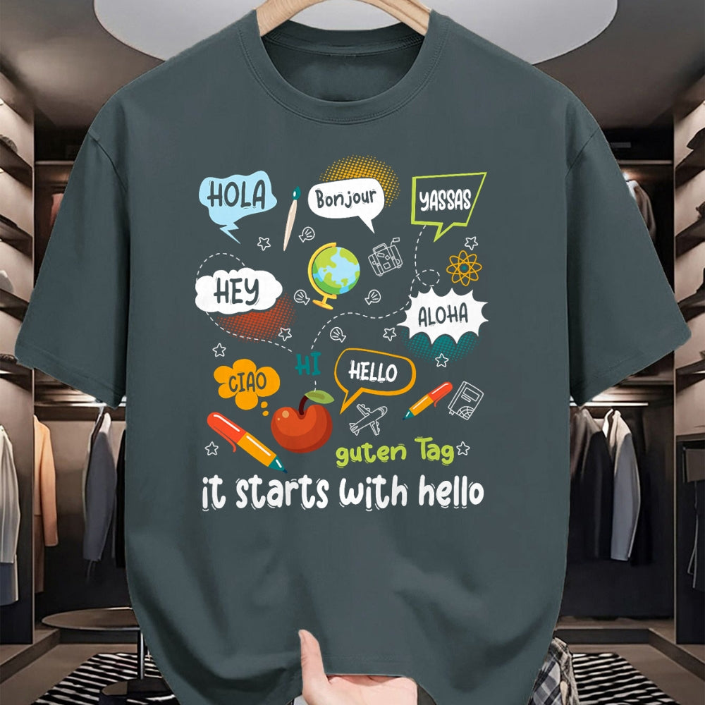 Best Teacher Shirt, Funny Teacher UnisexT-Shirt/Hoodie/Sweatshirt HLT00 - Fri-Yay Happy Friday Funny Weekend Teacher Back to School T-Shirt, Men, Black, 3X-Large