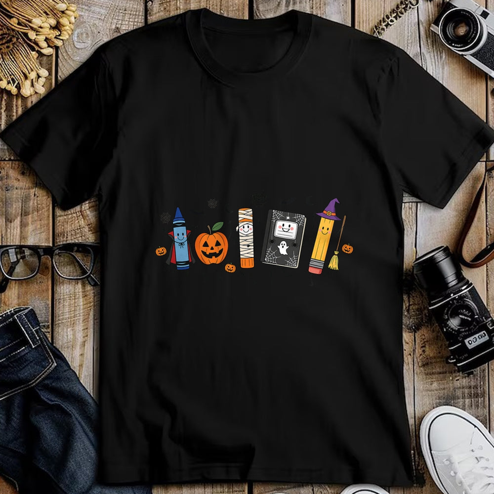 Best Teacher Shirt, Funny Teacher UnisexT-Shirt/Hoodie/Sweatshirt HLT00 - Back to School Halloween Teacher Spooky School Supplies T-Shirt