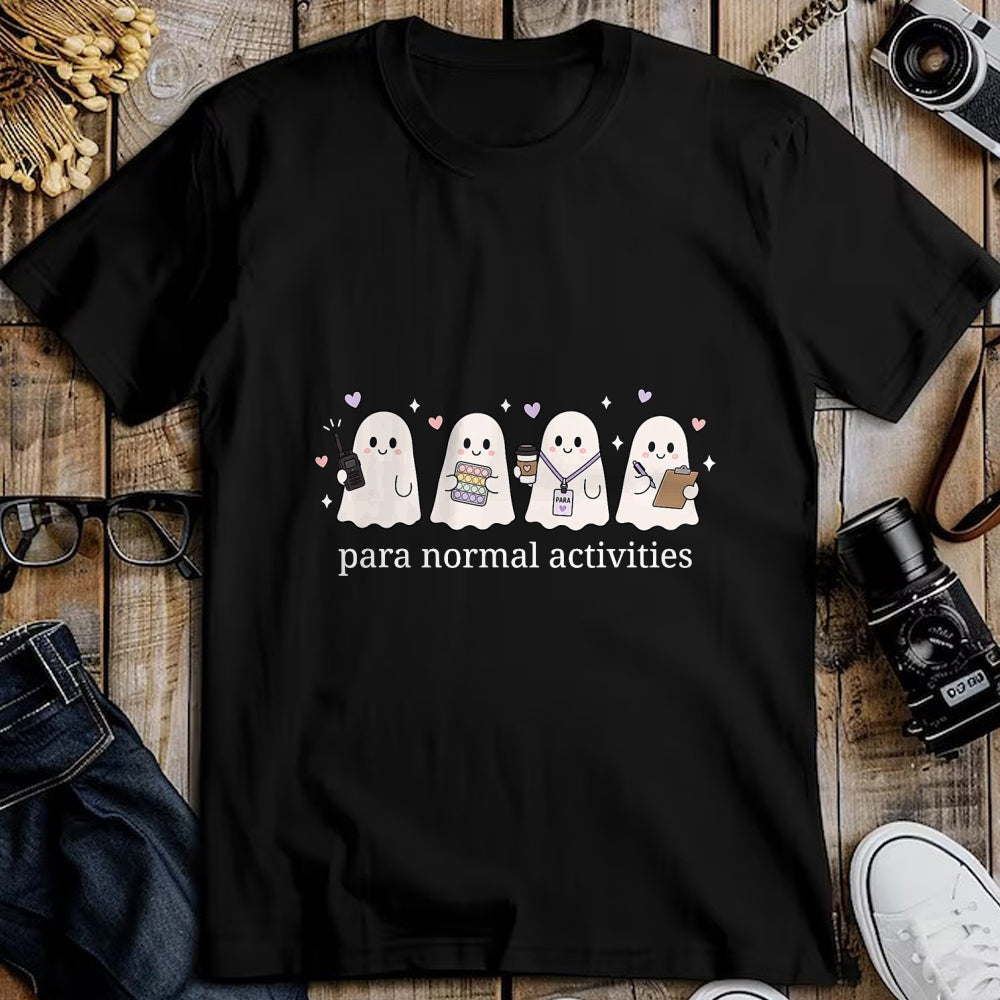 Best Teacher Shirt, Funny Teacher UnisexT-Shirt/Hoodie/Sweatshirt HLT00 - Ghost Cute para Normal Activities SPED Teachers Halloween T-Shirt