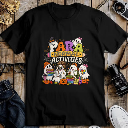 Best Teacher Shirt, Funny Teacher UnisexT-Shirt/Hoodie/Sweatshirt HLT00 - para Normal Activities SPED Teachers Ghost Fall Halloween T-Shirt (2)