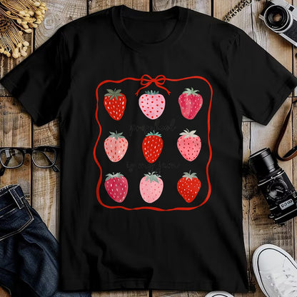 Best Teacher Shirt, Funny Teacher UnisexT-Shirt/Hoodie/Sweatshirt HLT00 - Preschool is My Jam Strawberry Teacher First Day of School T-Shirt