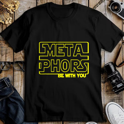 Best Teacher Shirt, Funny Teacher UnisexT-Shirt/Hoodie/Sweatshirt HLT00 - Metaphors Be with You Funny English Teacher Shirts Tee T-Shirt