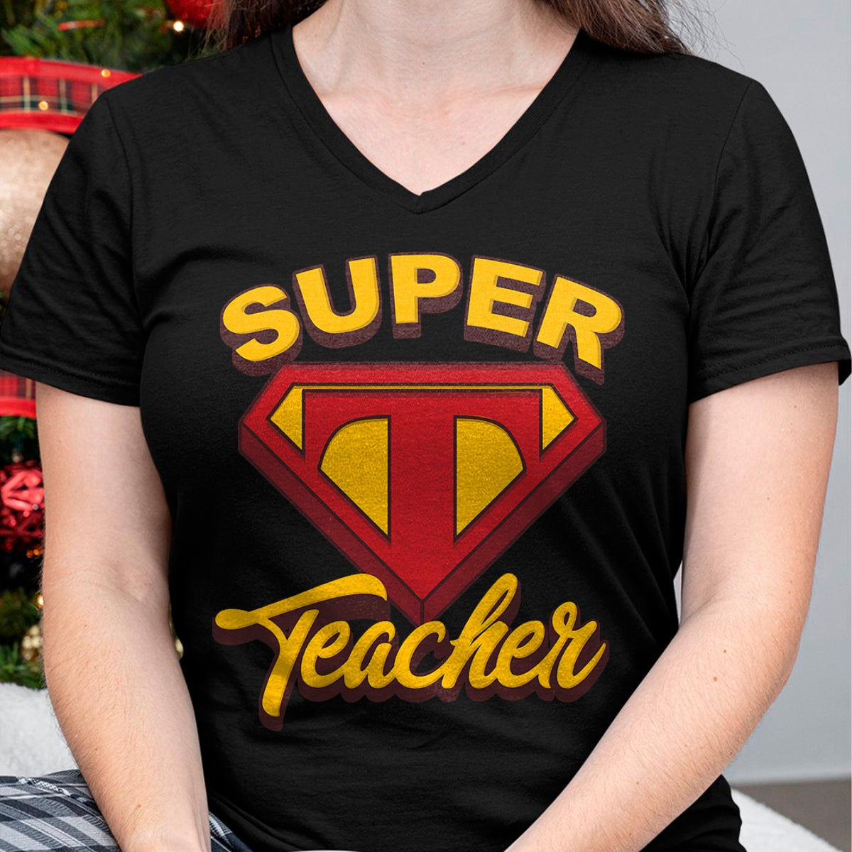 Best Teacher Shirt, Funny Teacher UnisexT-Shirt/Hoodie/Sweatshirt HLT00 - Superteacher Superhero Funny Teacher T-Shirt