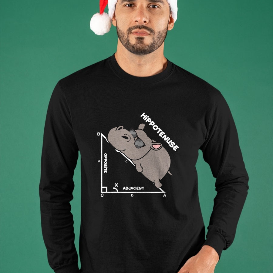 Best Teacher Shirt, Funny Teacher UnisexT-Shirt/Hoodie/Sweatshirt HLT00 - Funny Geometry Hypotenuse Math Mathematics Teacher T-Shirt