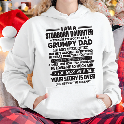 I'M A STUBBORN DAUGHTER - FROM DAD TO DAUGHTER - EBIL01 (SKU26T-01-52-00)