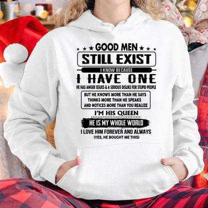 Good men Still Exist - gift for your girlfriend, wife from Husband - DONN00 (SKU-GM-00)