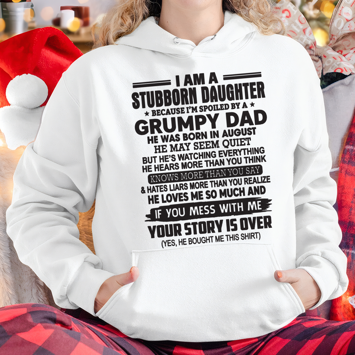 AUGUST - I'M A STUBBORN DAUGHTER - FROM DAD TO DAUGHTER - EBIL08 (SKU26T-01-52-08)