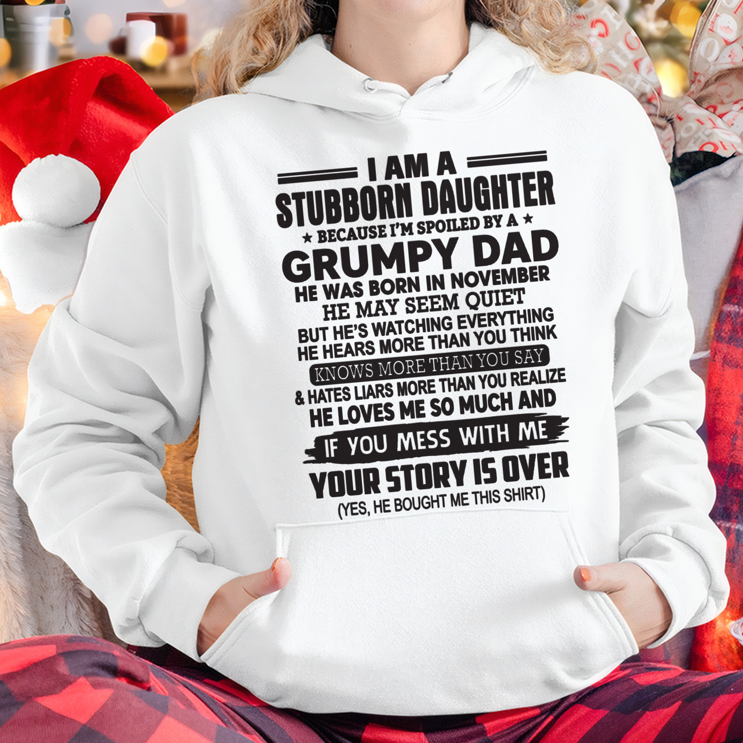 NOVEMBER - I'M A STUBBORN DAUGHTER - FROM DAD TO DAUGHTER - EBIL11 (SKU26T-01-52-11)