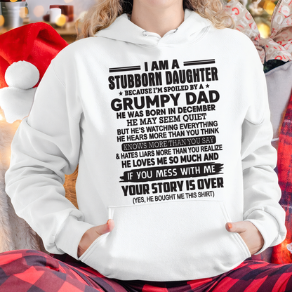 DECEMBER - I'M A STUBBORN DAUGHTER - FROM DAD TO DAUGHTER - EBIL12 (SKU26T-01-52-12)