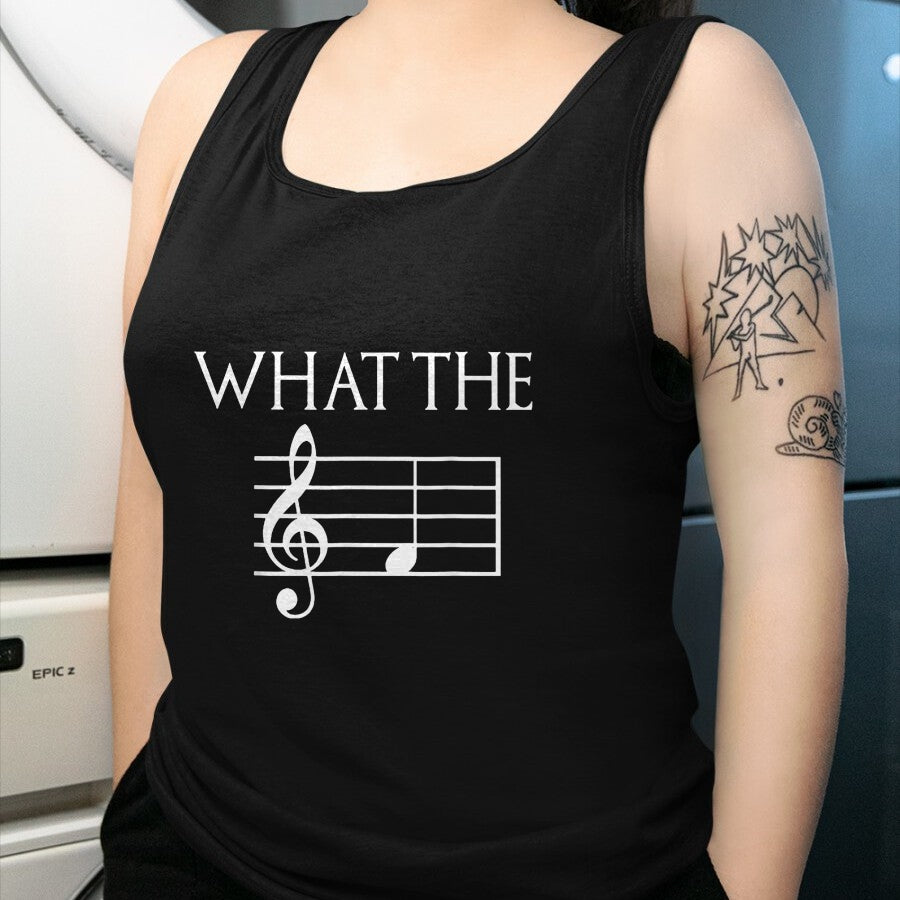 Best Teacher Shirt, Funny Teacher UnisexT-Shirt/Hoodie/Sweatshirt HLT00 - What The F Musical Note T-Shirt