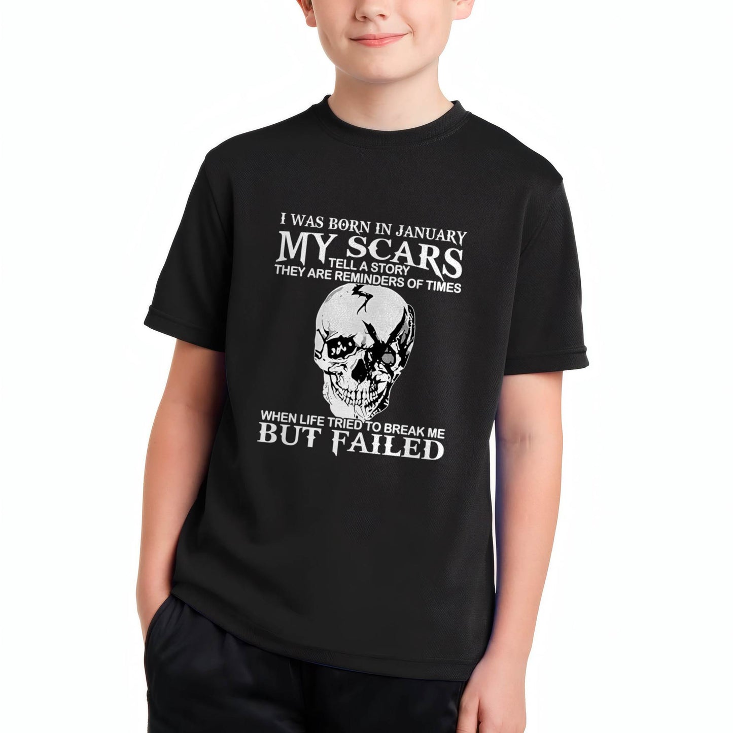 JANUARY - MY SCARS - T SHIRT FOR MAN - DONN01 (SKU2608-412-01)