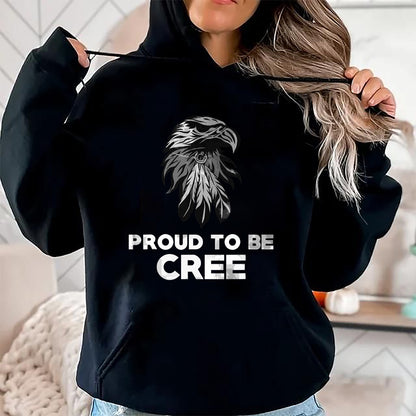 Native American T-Shirts, Vintage Native American Unisex T-Shirt/Hoodie/Sweatshirt HLT00 - Proud To Be Potawatomi Native American Pride Headdress T-Shirt