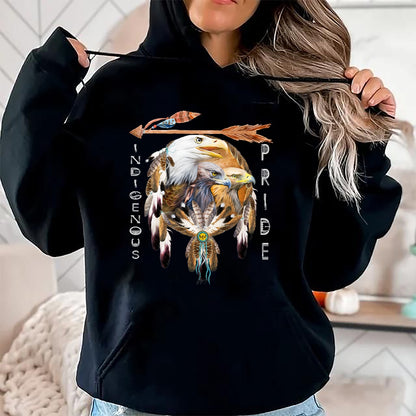 Native American T-Shirts, Vintage Native American Unisex T-Shirt/Hoodie/Sweatshirt HLT00 - Native American Indian Tribal Art T-Shirt