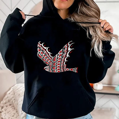 Native American T-Shirts, Vintage Native American Unisex T-Shirt/Hoodie/Sweatshirt HLT00 - Pacific Northwest tribe art Salmon Native american tribal T-Shirt