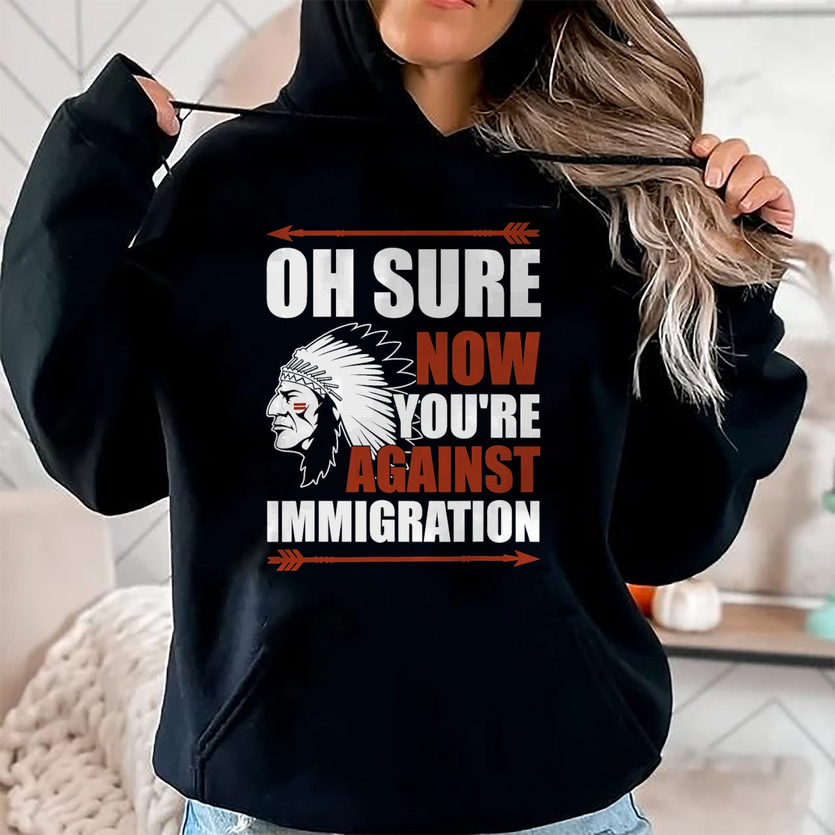 Native American T-Shirts, Vintage Native American Unisex T-Shirt/Hoodie/Sweatshirt HLT00 - Seattle Washington Native American Indian Orca Killer Whale T-Shirt