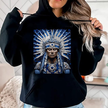 Native American T-Shirts, Vintage Native American Unisex T-Shirt/Hoodie/Sweatshirt HLT00 - Native American Indian Design Warrior Native American T-Shirt