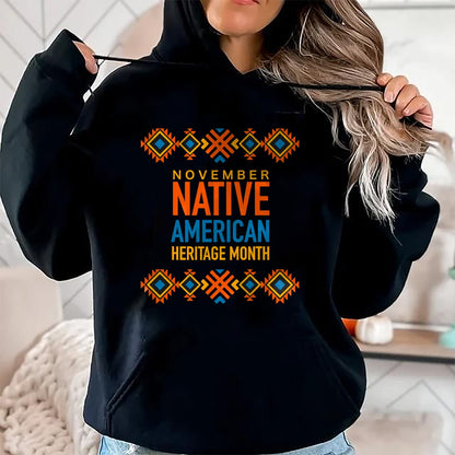 Native American T-Shirts, Vintage Native American Unisex T-Shirt/Hoodie/Sweatshirt HLT00 - Native American Heritage Month 2021 T-Shirt