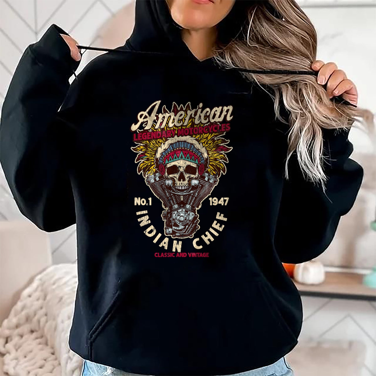 Native American T-Shirts, Vintage Native American Unisex T-Shirt/Hoodie/Sweatshirt HLT00 - Retro Vintage Native American Trust Government T-Shirt (1)