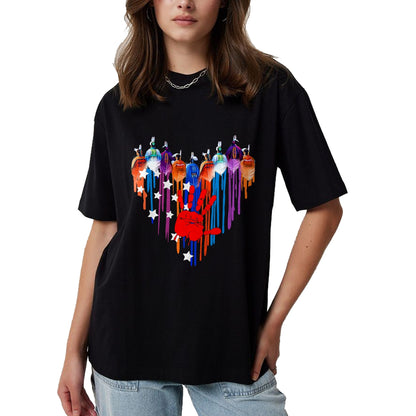 Native American T-Shirts, Vintage Native American Unisex T-Shirt/Hoodie/Sweatshirt HLT00 - Native Americans Heart Strong Resilent No More Stolen Sister T-Shirt