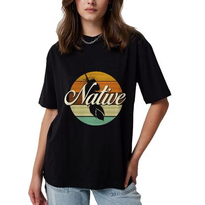 Native American T-Shirts, Vintage Native American Unisex T-Shirt/Hoodie/Sweatshirt HLT00 - Native Indian Native American Pride Indigenous Cherokee T-Shirt (1)