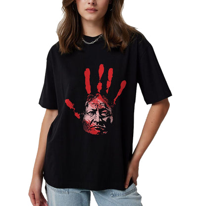 Native American T-Shirts, Vintage Native American Unisex T-Shirt/Hoodie/Sweatshirt HLT00 - Native American Indigenous Red Hand Indian Blood Themed T-Shirt (4)