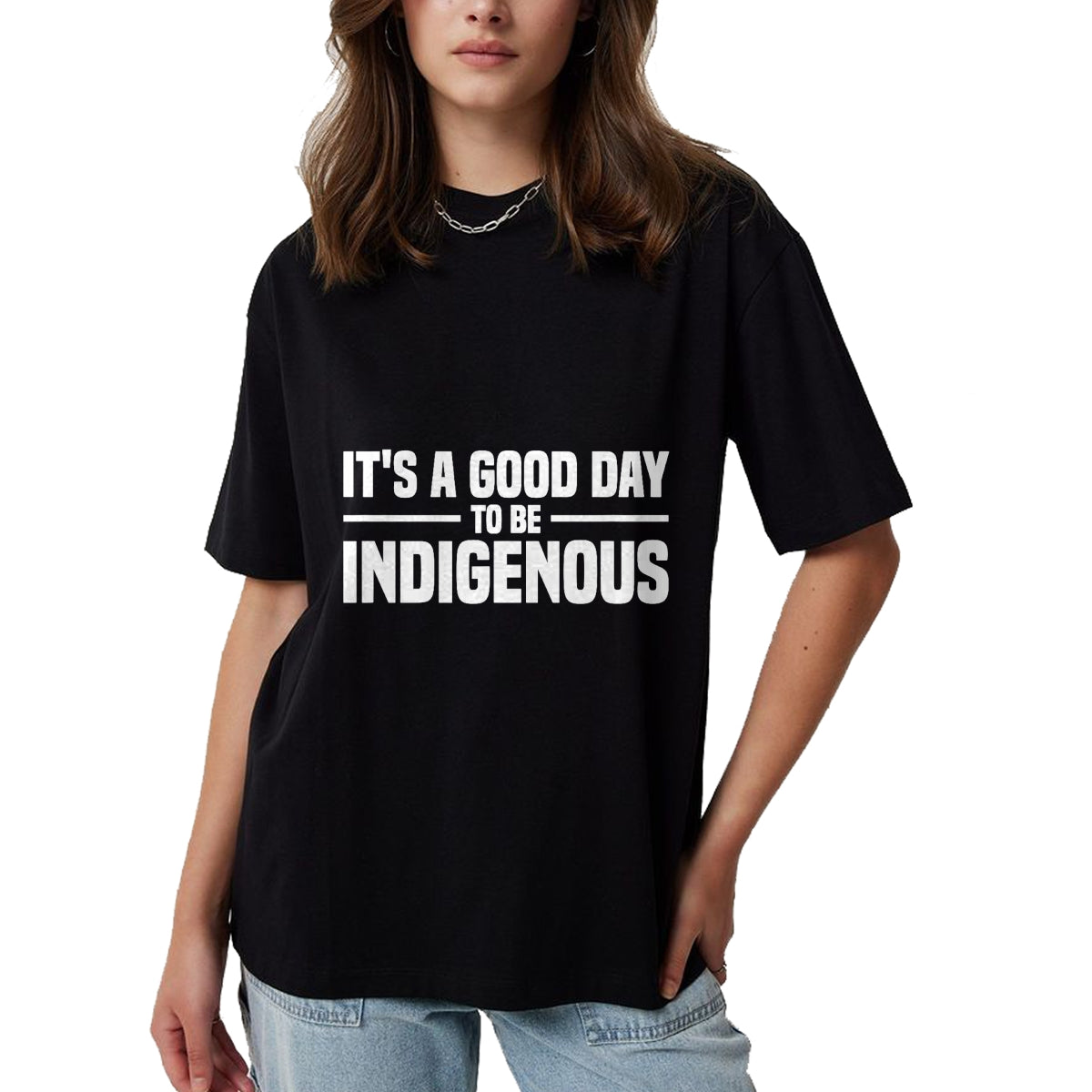 Native American T-Shirts, Vintage Native American Unisex T-Shirt/Hoodie/Sweatshirt HLT00 - Native American It's A Good Day To Be Indigenous T-Shirt