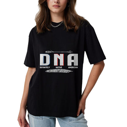 Native American T-Shirts, Vintage Native American Unisex T-Shirt/Hoodie/Sweatshirt HLT00 - Native American DNA Native Indian Pride Indigenous T-Shirt (1)