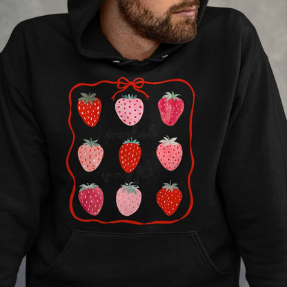 Best Teacher Shirt, Funny Teacher UnisexT-Shirt/Hoodie/Sweatshirt HLT00 - Preschool is My Jam Strawberry Teacher First Day of School T-Shirt