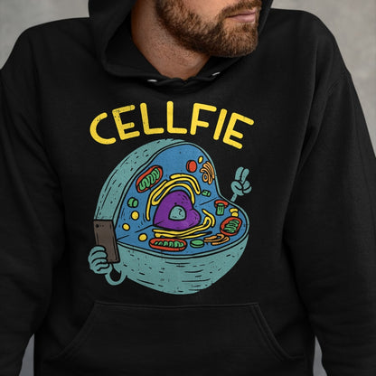 Best Teacher Shirt, Funny Teacher UnisexT-Shirt/Hoodie/Sweatshirt HLT00 - Cell Fie Funny Science Biology Teacher T Shirt T-Shirt