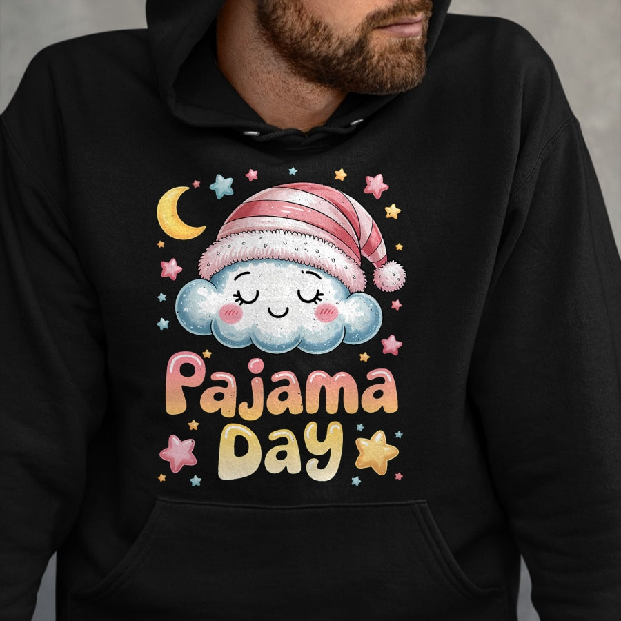 Best Teacher Shirt, Funny Teacher UnisexT-Shirt/Hoodie/Sweatshirt HLT00 - Pajama Day School Spirit Week Fun Cloud Teacher Student T-Shirt