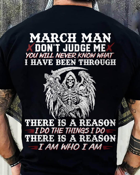 March Man Don't Judge Me – T-Shirt For Man – DONN03 (SKU10-49-03)