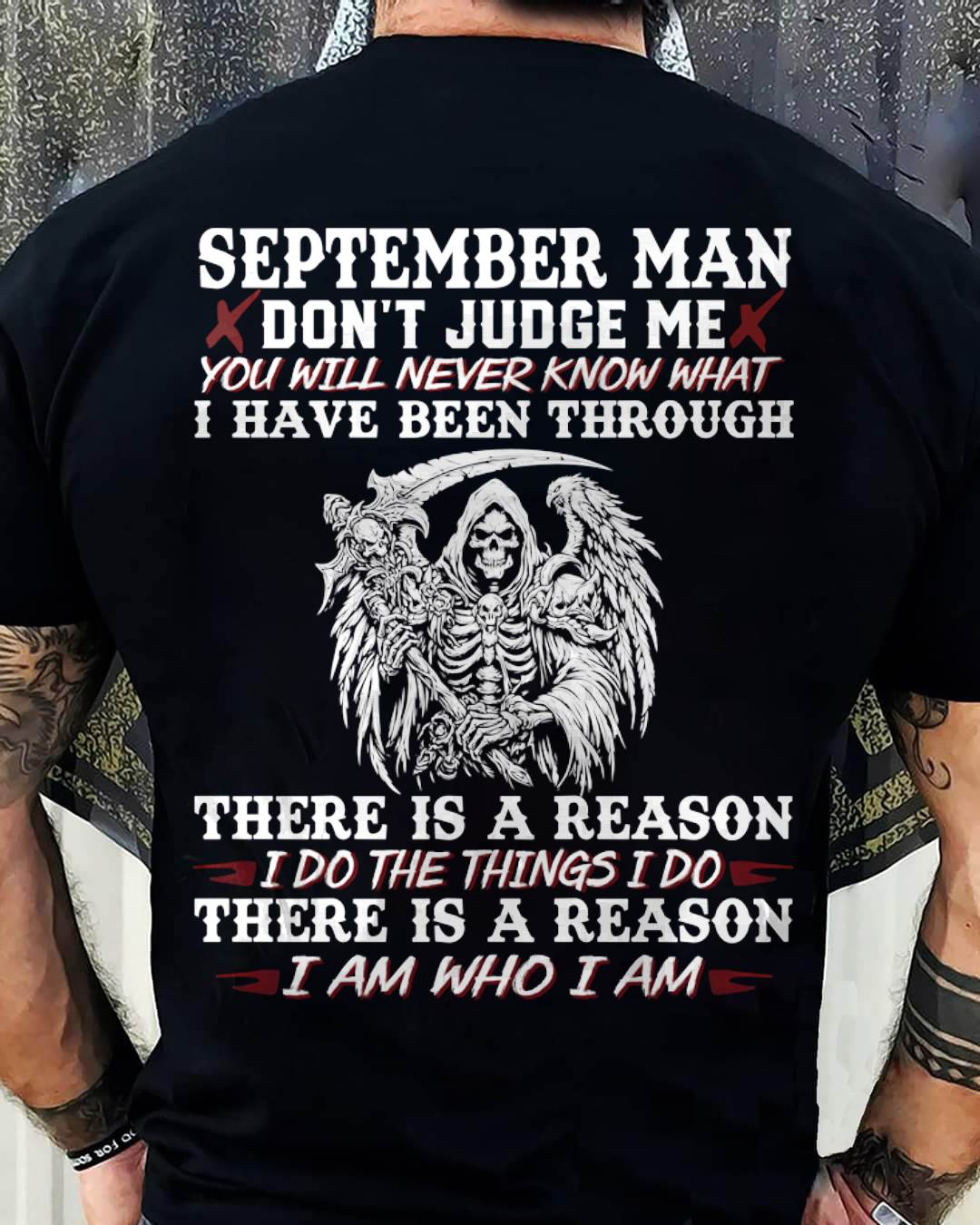 September Man Don't Judge Me – T-Shirt For Man – DONN09 (SKU10-49-09)