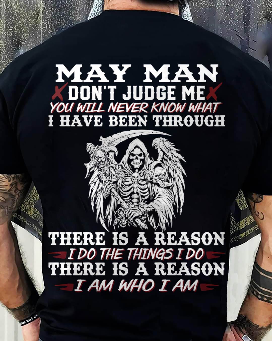 May Man Don't Judge Me – T-Shirt For Man – DOAN05 (SKU10-49-05)