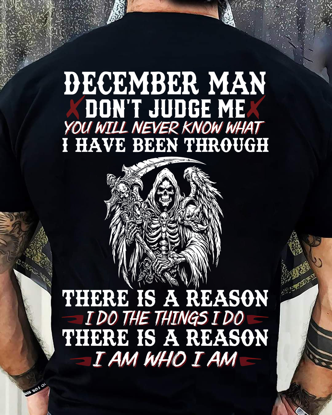 January Man Don't Judge Me – T-Shirt For Man – DONN12 (SKU10-49-12)