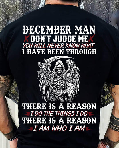 January Man Don't Judge Me – T-Shirt For Man – DONN12 (SKU10-49-12)