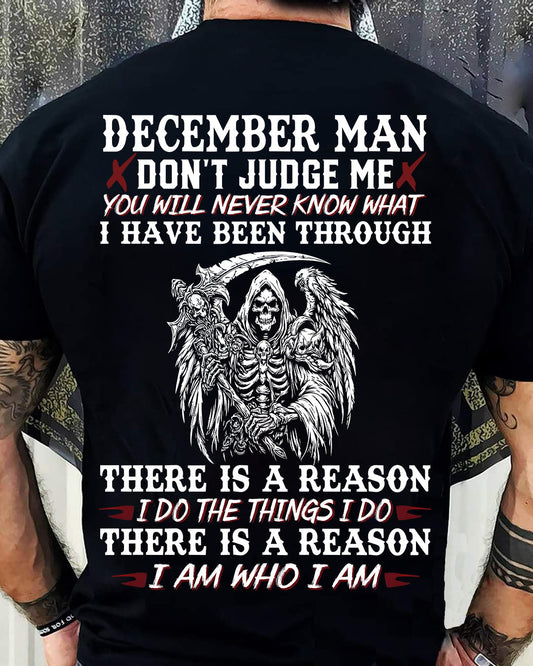 January Man Don't Judge Me – T-Shirt For Man – DONN12 (SKU10-49-12)