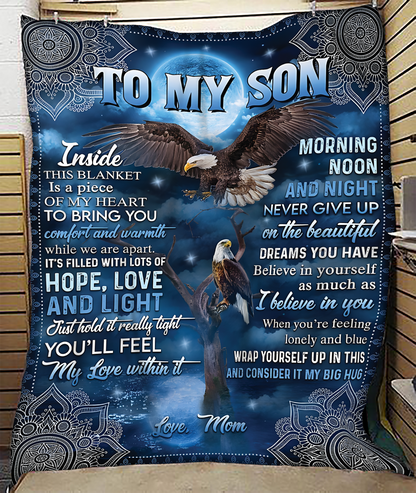 Special Gift For Your Son Blanket - From Mom (SKUB11-59)