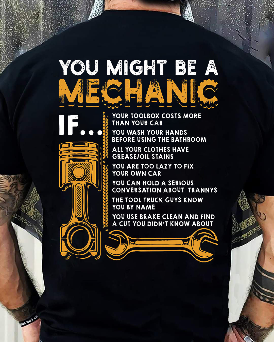 You Might Be A Mechanic - Gift For Mechanic - DONN (SKUM08-D08)