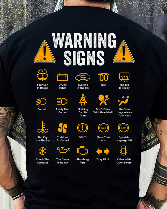 Warning Signs - Gift For Mechanic - DONN (SKUM08-D00)