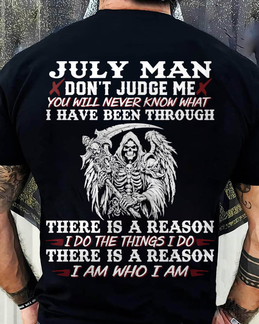 July Man Don't Judge Me – T-Shirt For Man – DONN07 (SKU10-49-07)