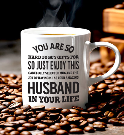 FUNNY MUG FOR YOUR WIFE - PERFECT GIFT FOR VALENTINE'S DAY - GIFT FROM HUSBAND EBIL00 (SKU12-327)