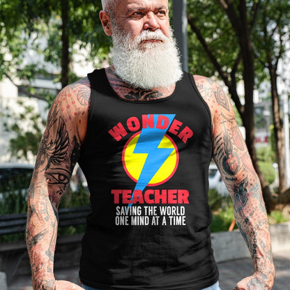 Best Teacher Shirt, Funny Teacher UnisexT-Shirt/Hoodie/Sweatshirt HLT00 - Wonder Teacher Costume Shirt  Teacher Halloween Costume Tee T-Shirt