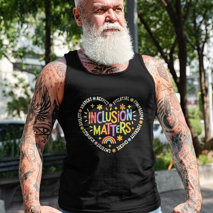 Best Teacher Shirt, Funny Teacher UnisexT-Shirt/Hoodie/Sweatshirt HLT00 - Inclusion Matters Special Education Teacher Autism Awareness T-Shirt