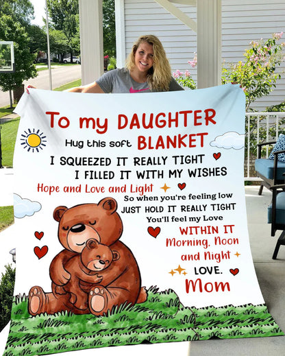 Special Gift For Your Daughter Blanket - From Mom