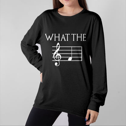 Best Teacher Shirt, Funny Teacher UnisexT-Shirt/Hoodie/Sweatshirt HLT00 - What The F Musical Note T-Shirt