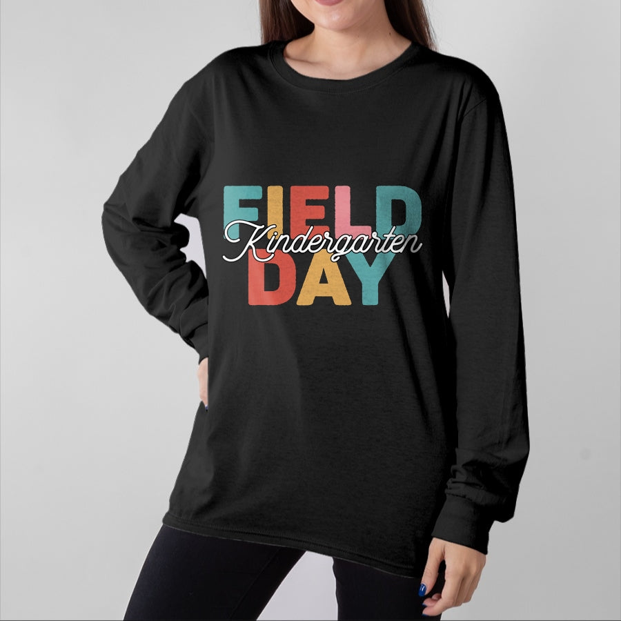 Best Teacher Shirt, Funny Teacher UnisexT-Shirt/Hoodie/Sweatshirt HLT00 - Field Day Kindergarten school teacher kids T-Shirt