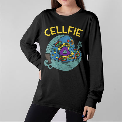 Best Teacher Shirt, Funny Teacher UnisexT-Shirt/Hoodie/Sweatshirt HLT00 - Cell Fie Funny Science Biology Teacher T Shirt T-Shirt