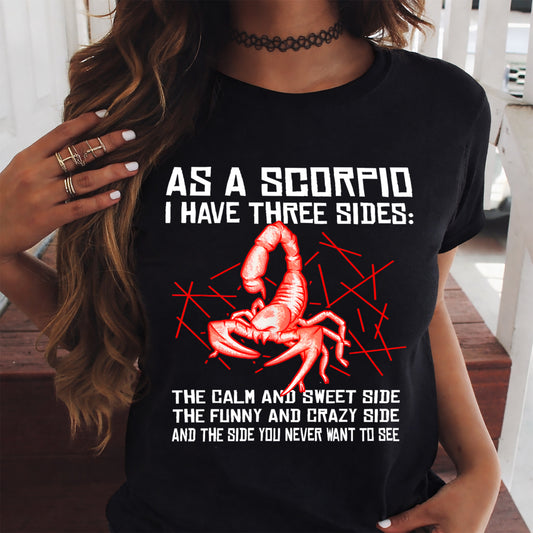 As A Scorpio - T-Shirt For Woman - DONN (SKU2602-204)